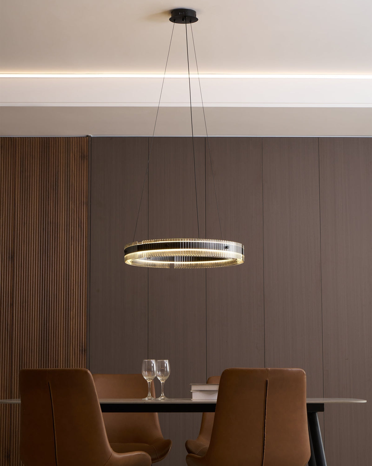 Veliviel Chandelier Ring Minimalist LED