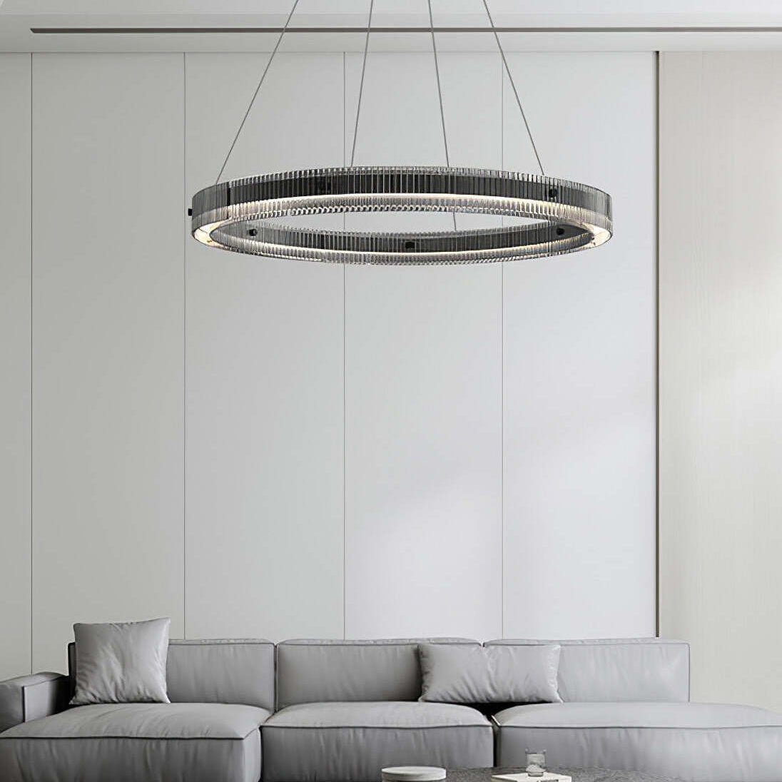 Veliviel Chandelier Ring Minimalist LED