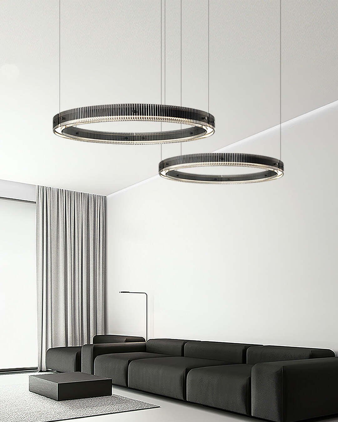 Veliviel Chandelier Ring Minimalist LED