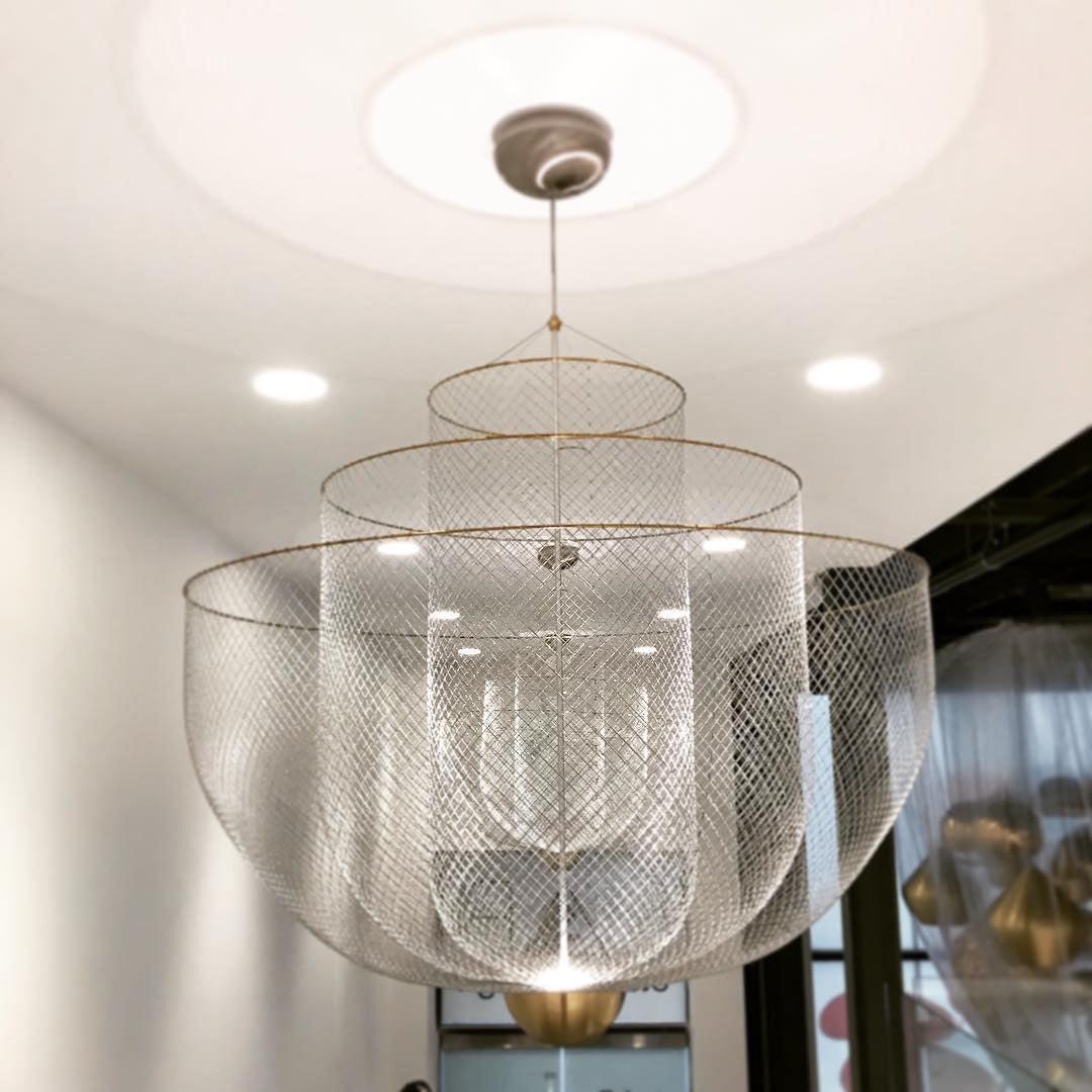 Terielissa Chandelier Meshmatics Hanging Radiant