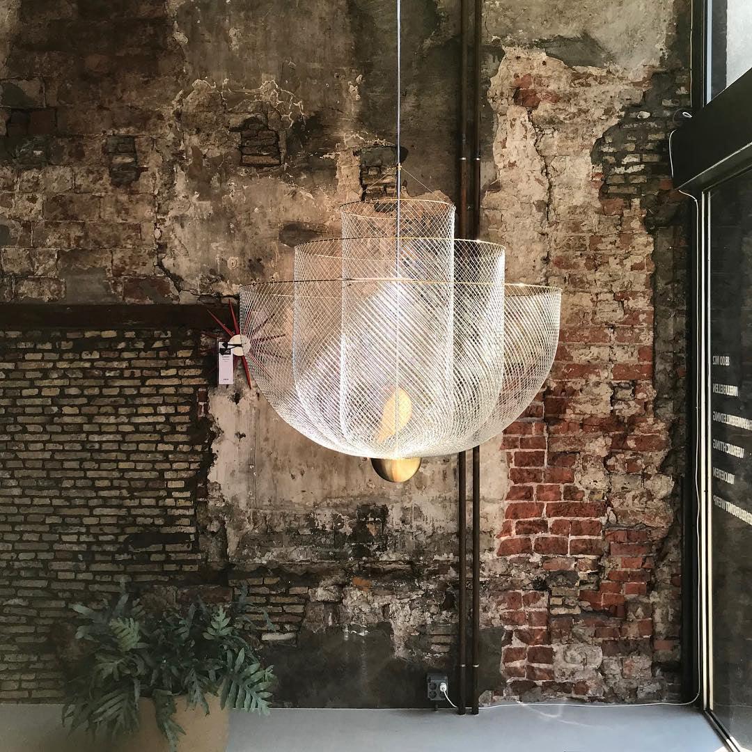 Terielissa Chandelier Meshmatics Hanging Radiant