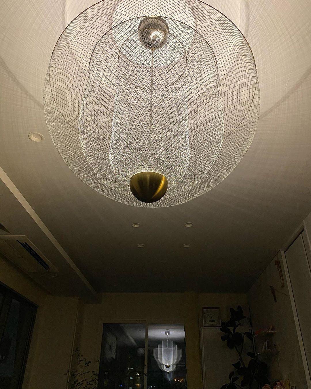 Terielissa Chandelier Meshmatics Hanging Radiant
