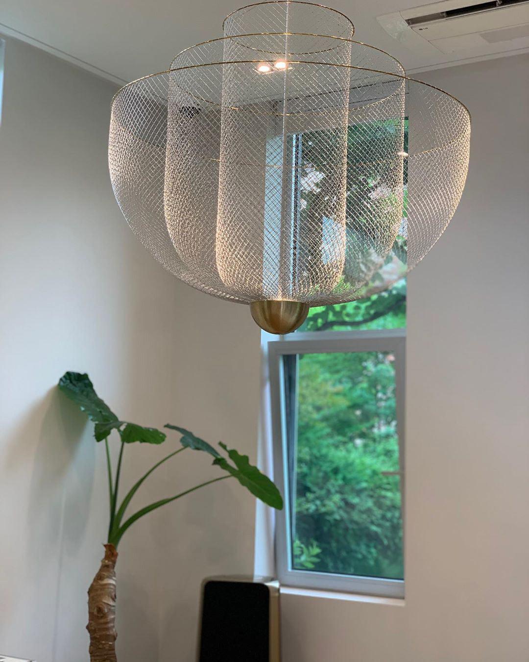 Terielissa Chandelier Meshmatics Hanging Radiant