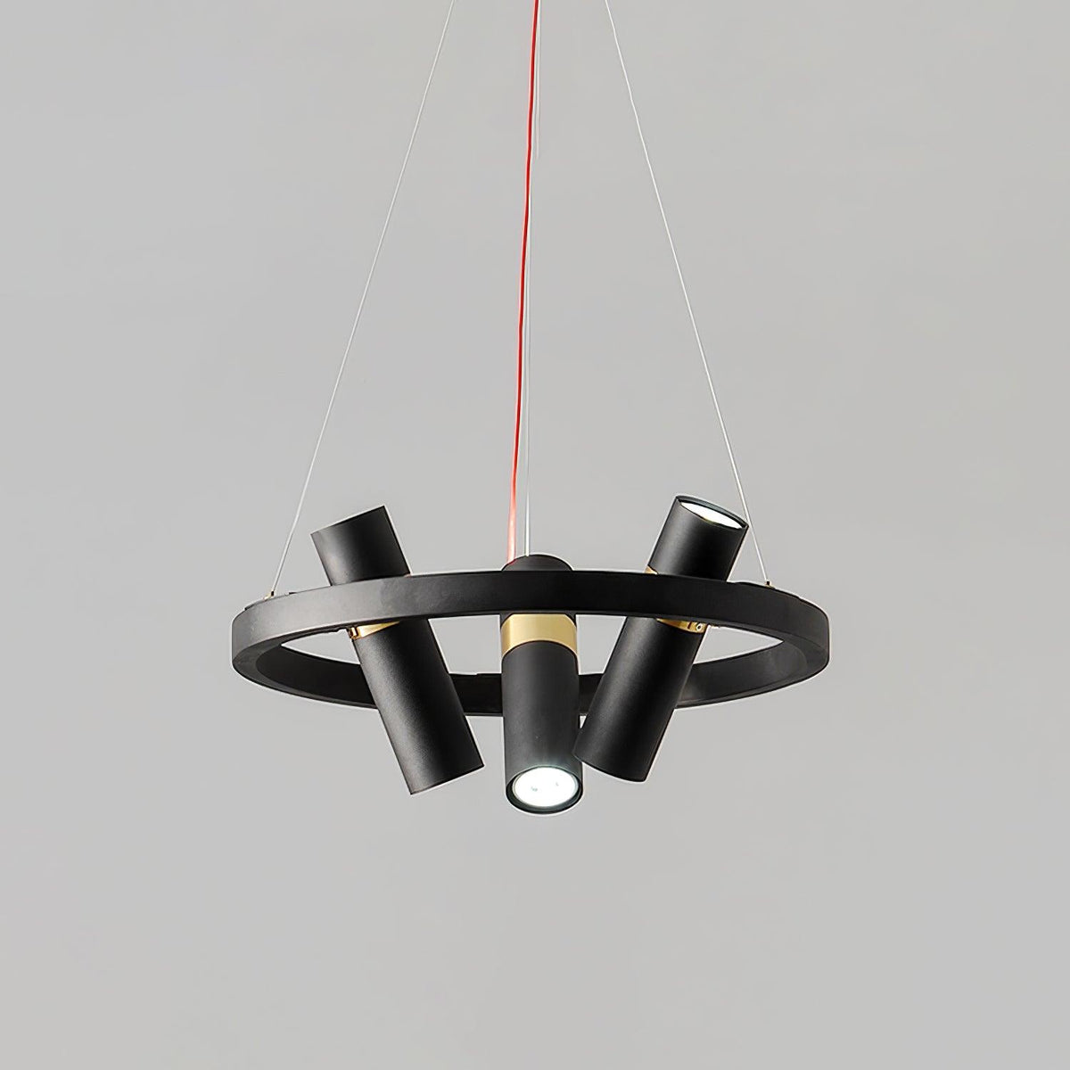 Celenora Industrial Acrylic Chandelier