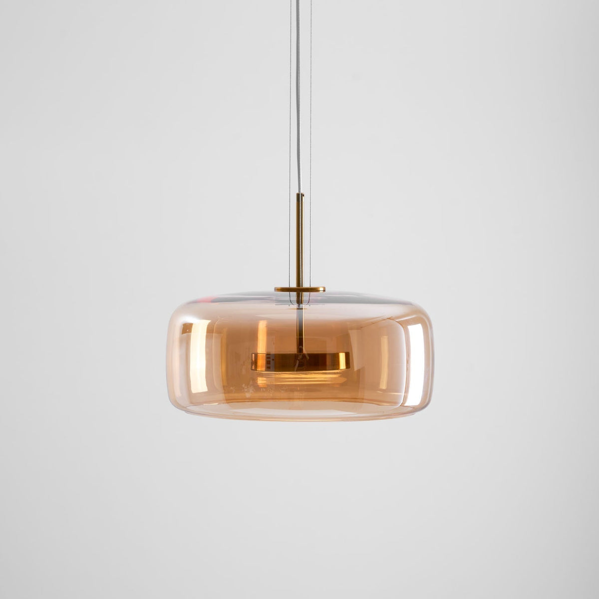Obsidian Modern Glass Pendant Light