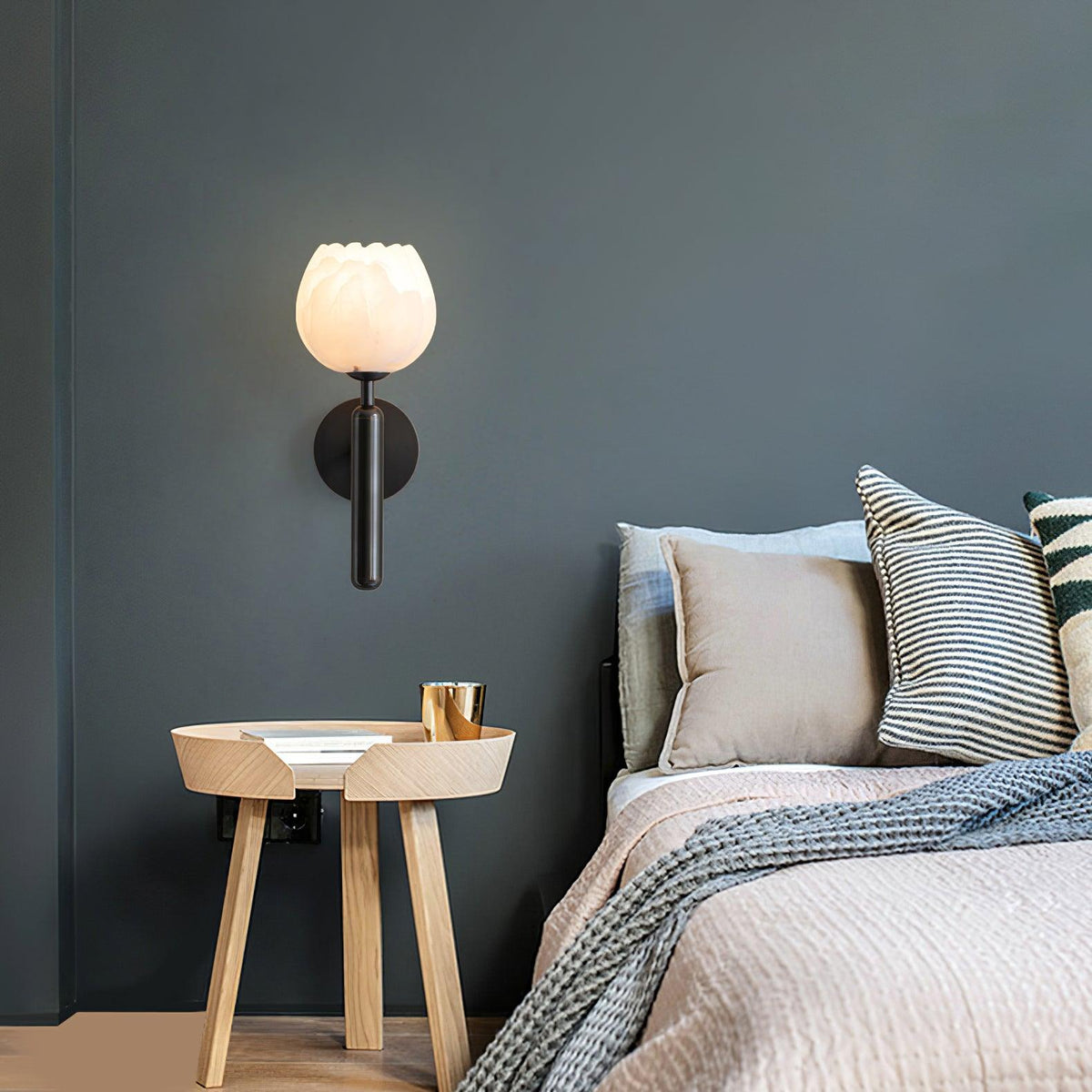 Aurewick Alabaster Indoor Wall Light