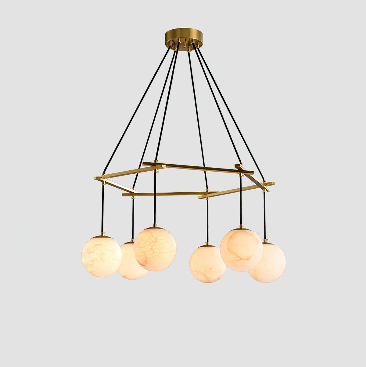 Eirarira Alabaster Chandelier Light
