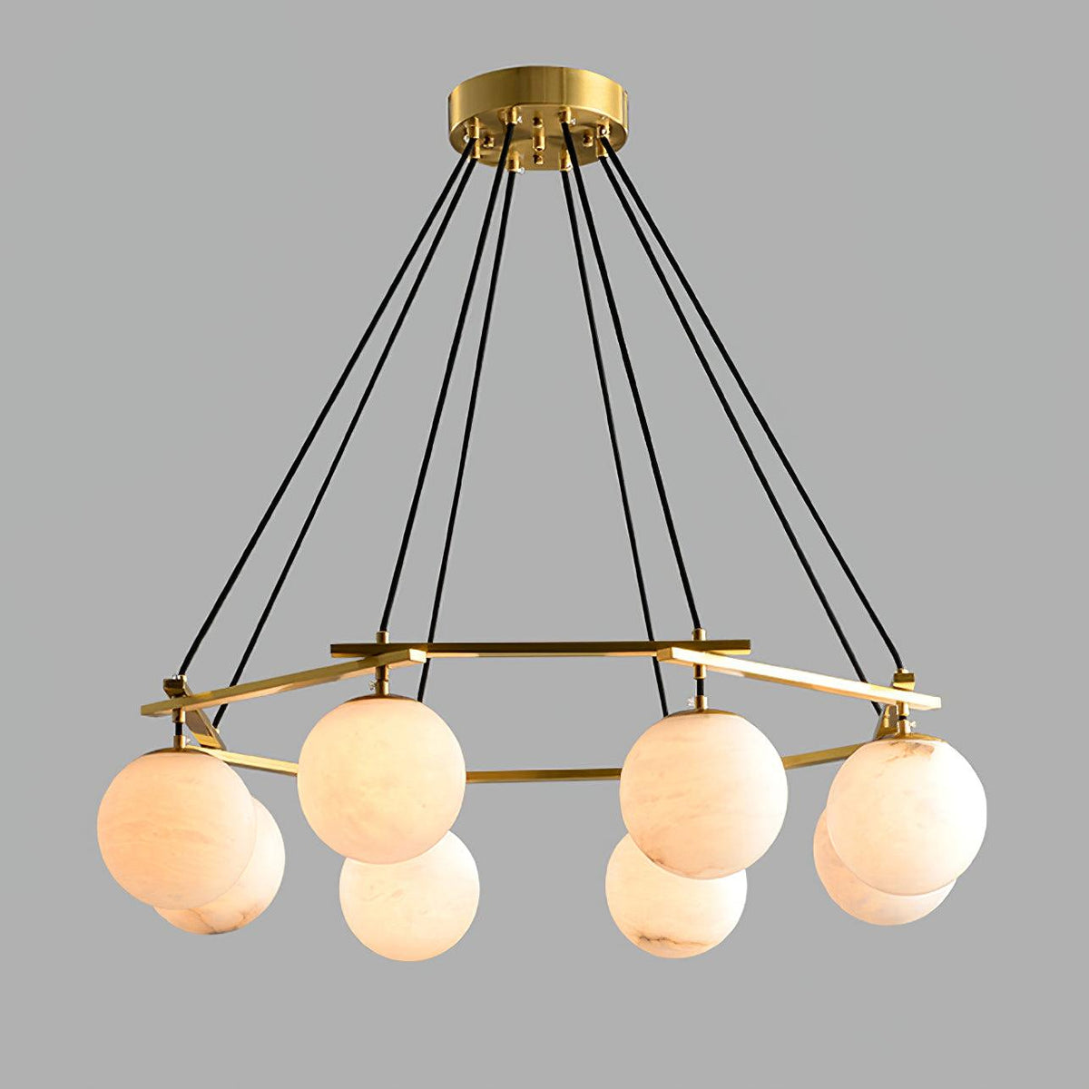 Eirarira Alabaster Chandelier Light