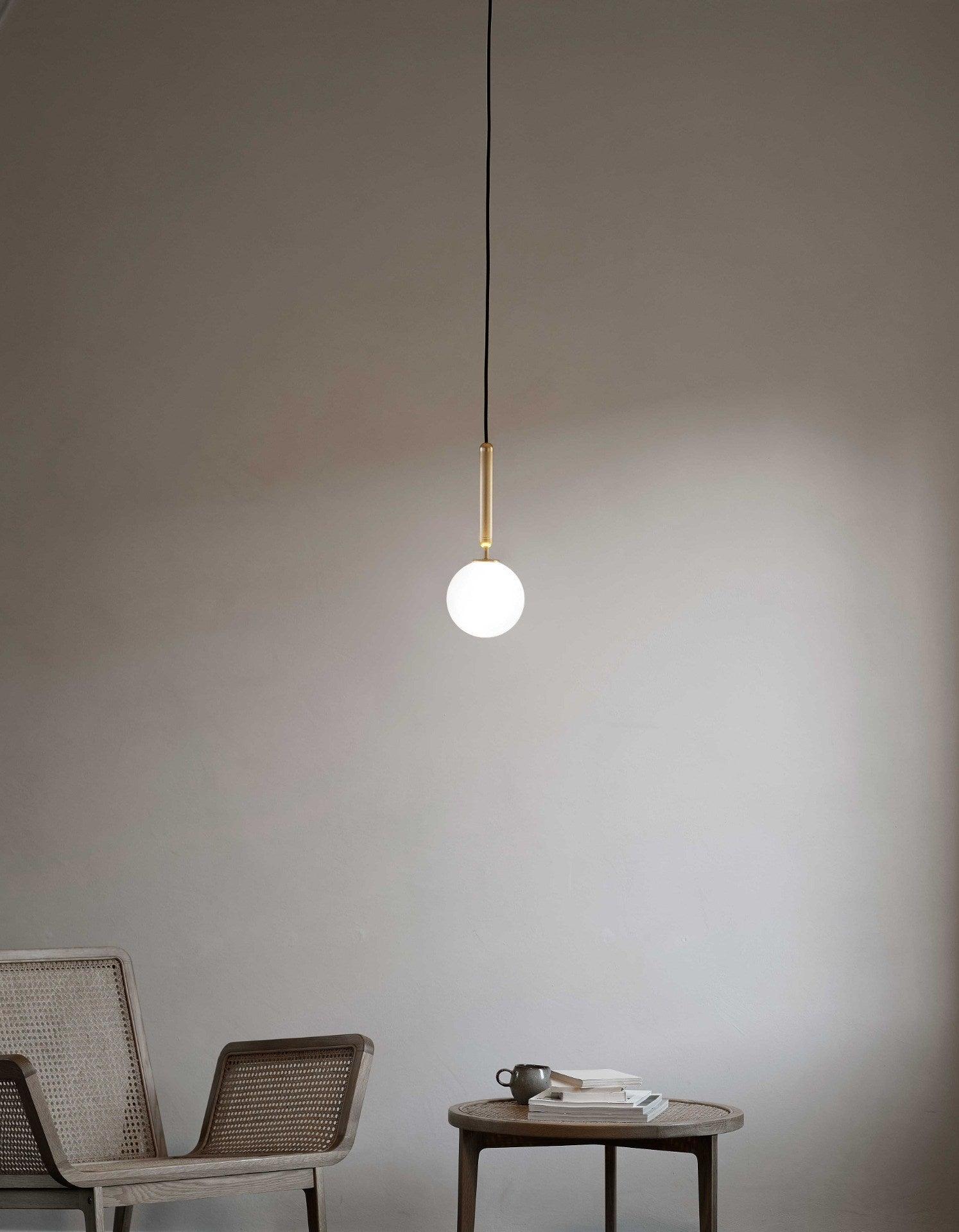 Teloza Brass Industrial Pendant Light