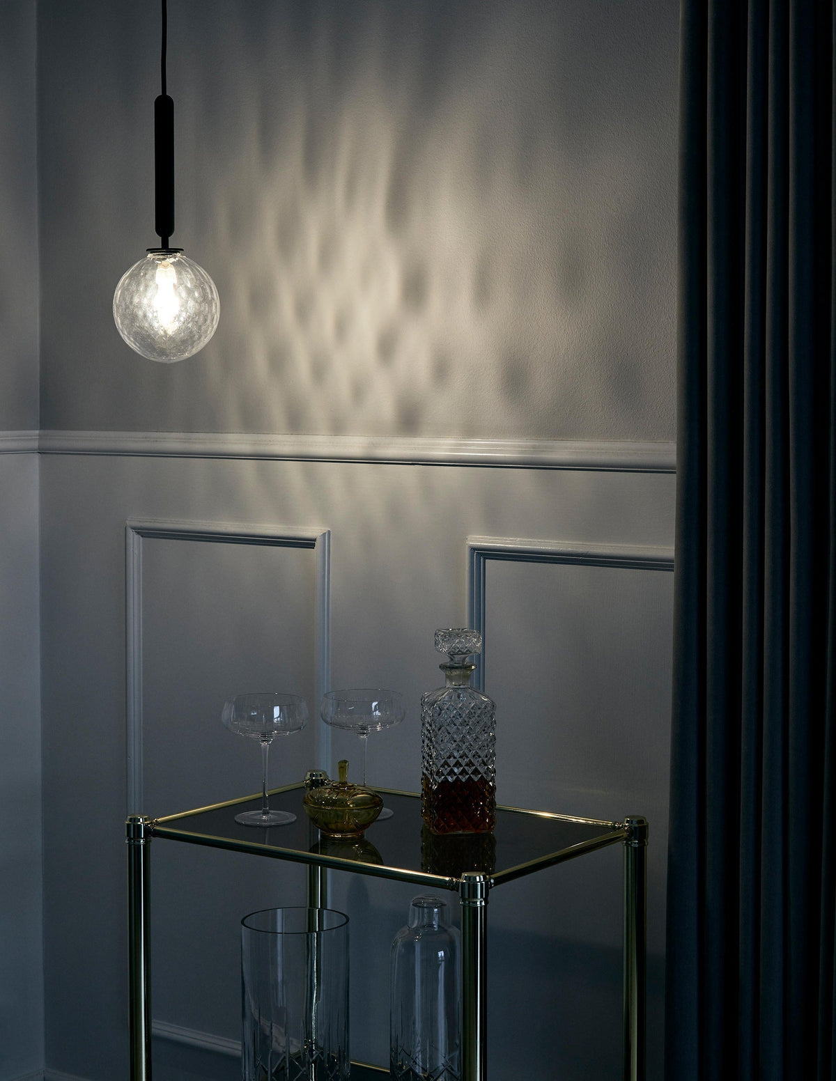 Aurelion Brass Industrial Pendant Light