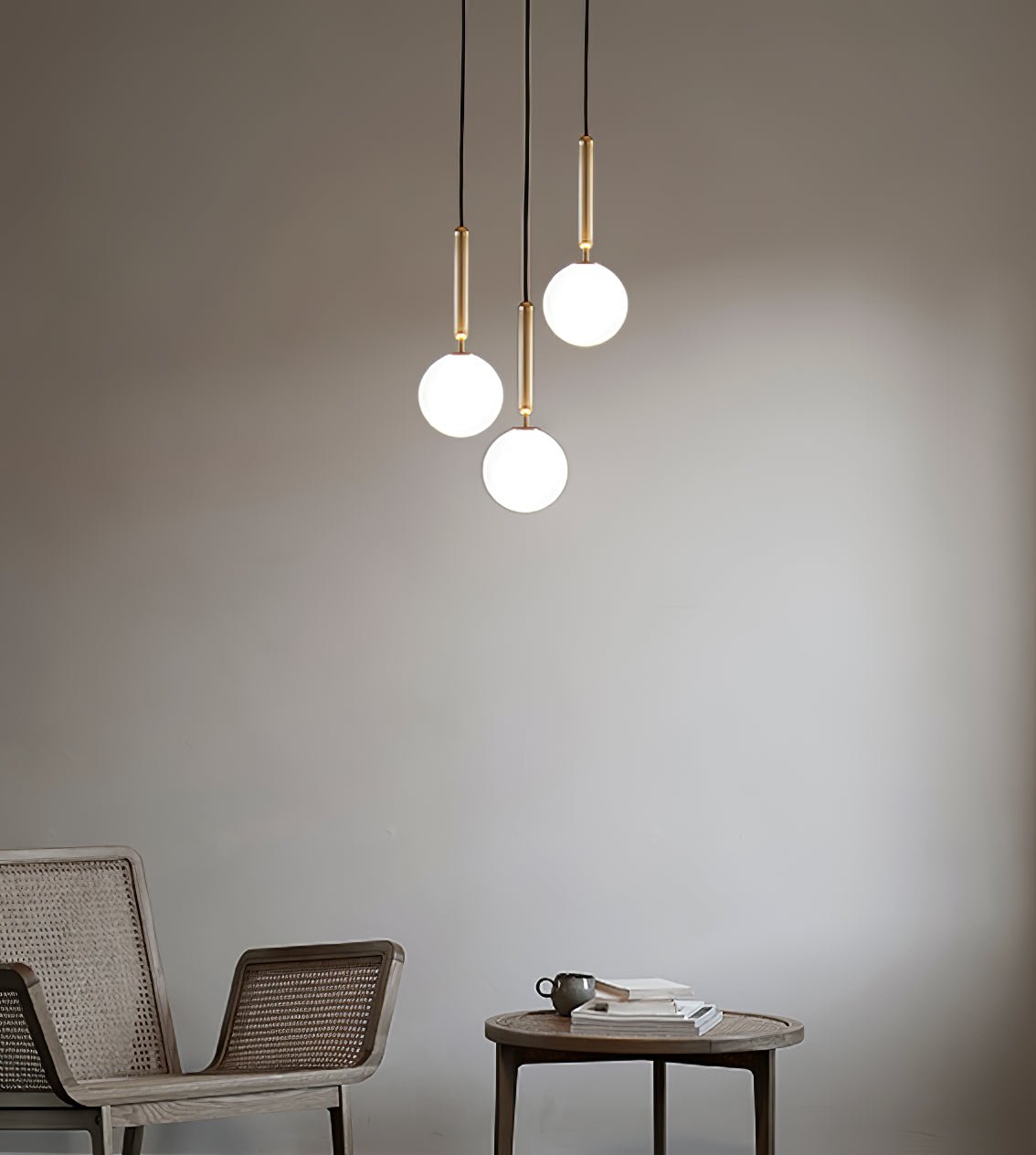 Teloza Brass Industrial Pendant Light