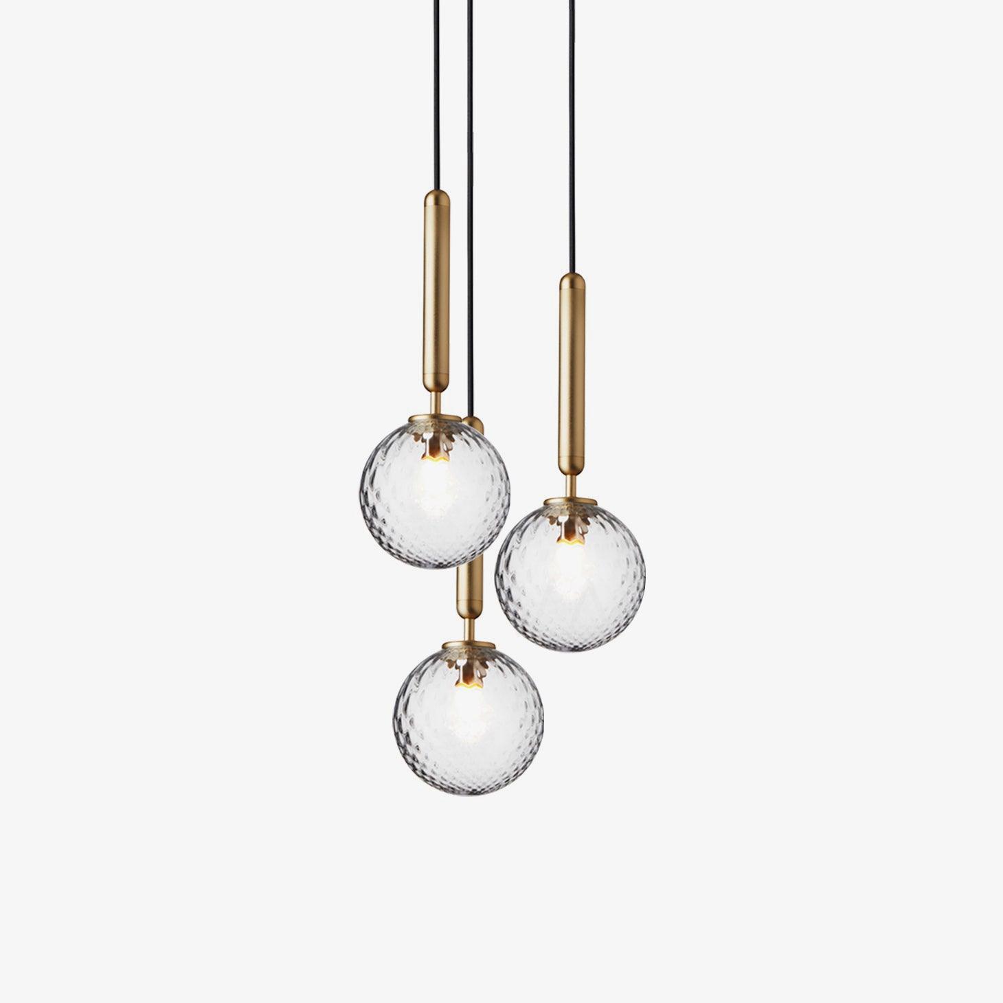 Teloza Brass Industrial Pendant Light