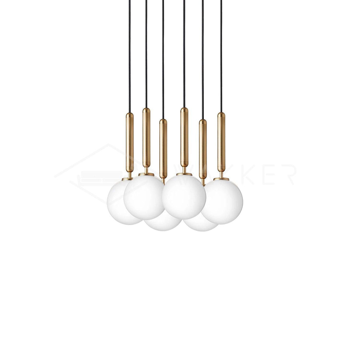 Aurelion Brass Industrial Pendant Light