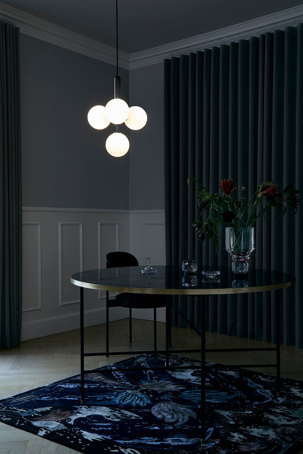 Teloza Brass Industrial Pendant Light