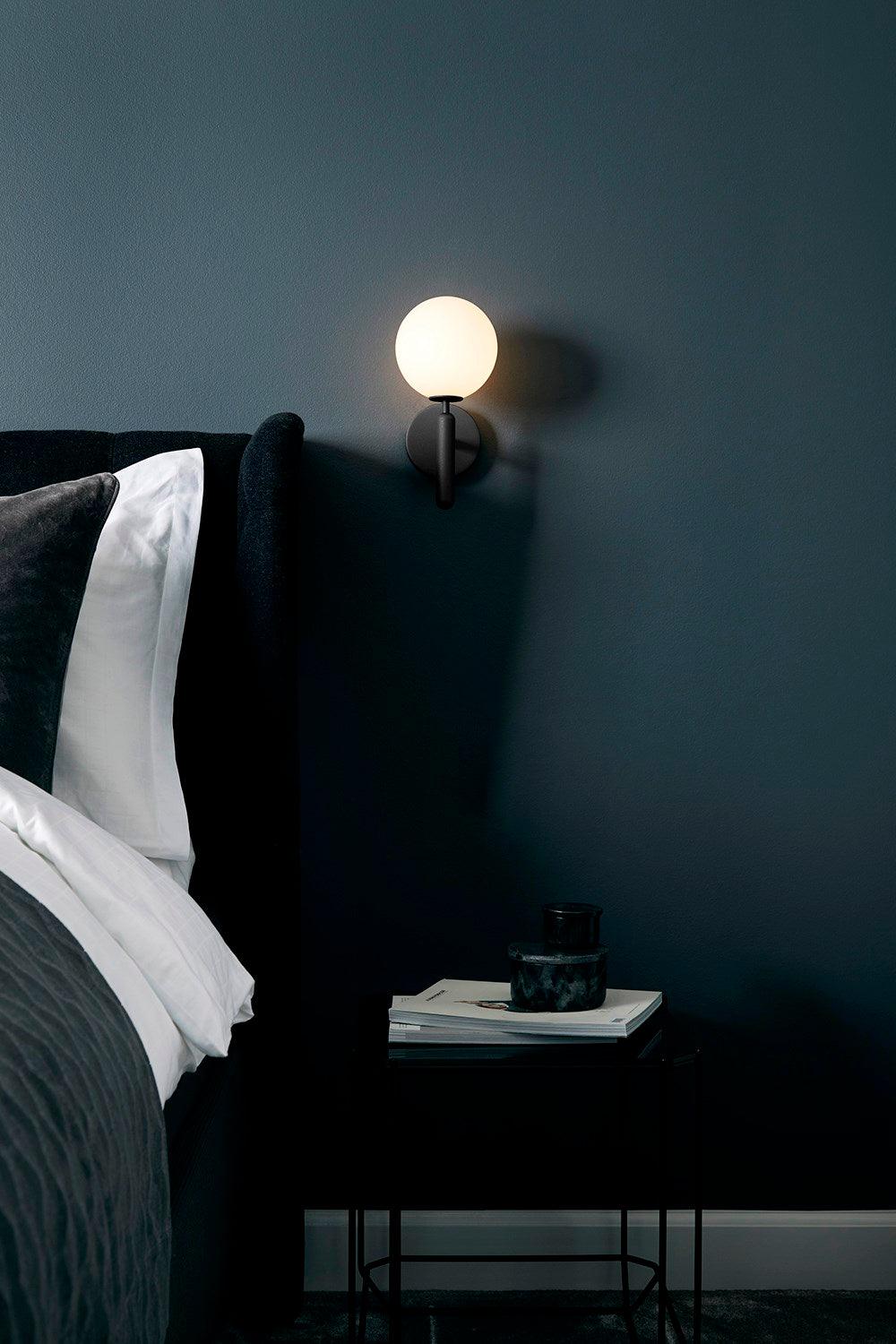 Ilirila Modern Minimalist Brass Glass Wall Light