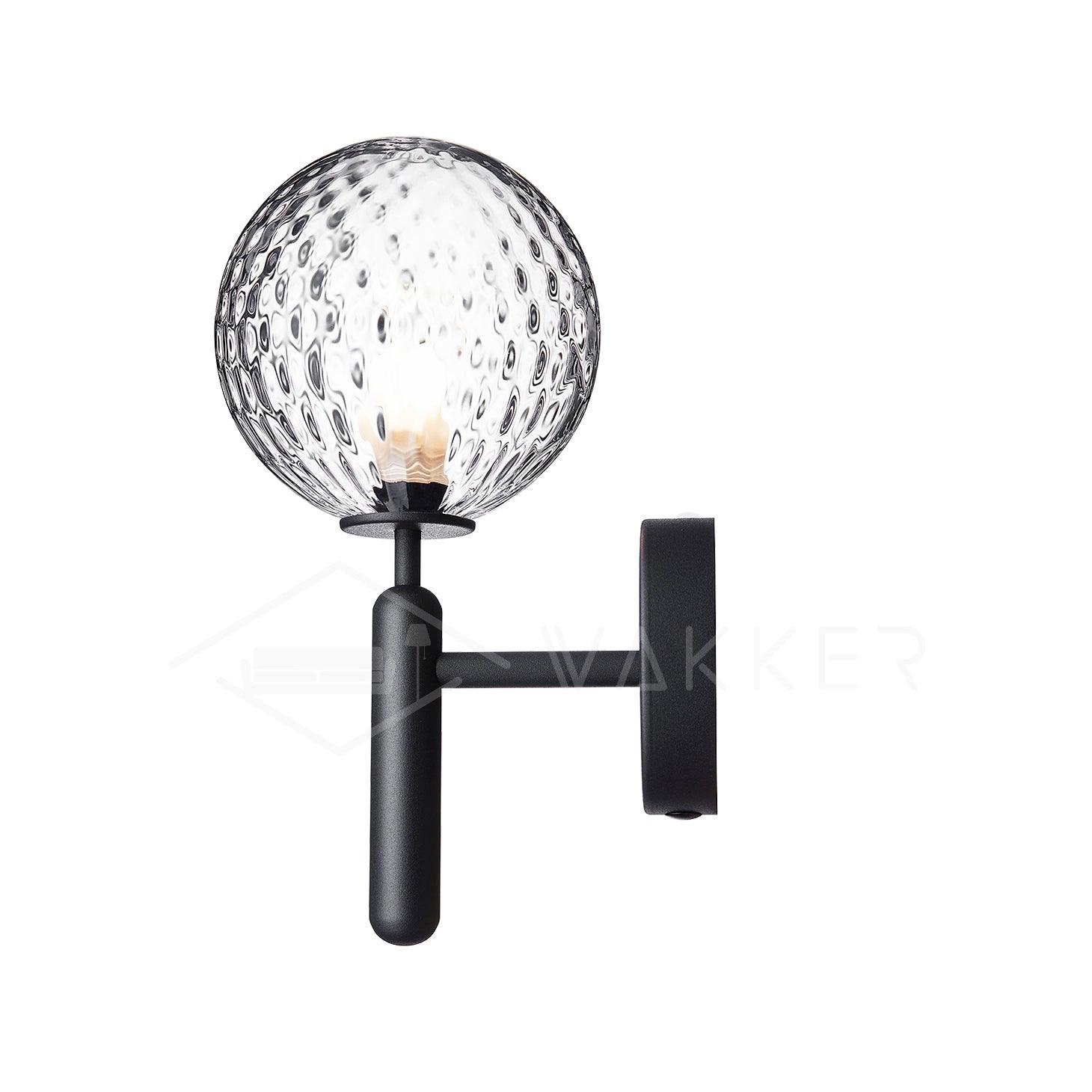 Ilirila Modern Minimalist Brass Glass Wall Light
