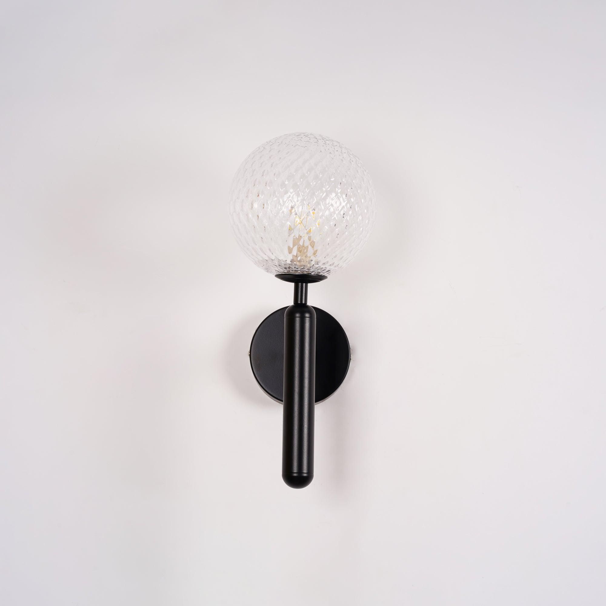 Ilirila Modern Minimalist Brass Glass Wall Light