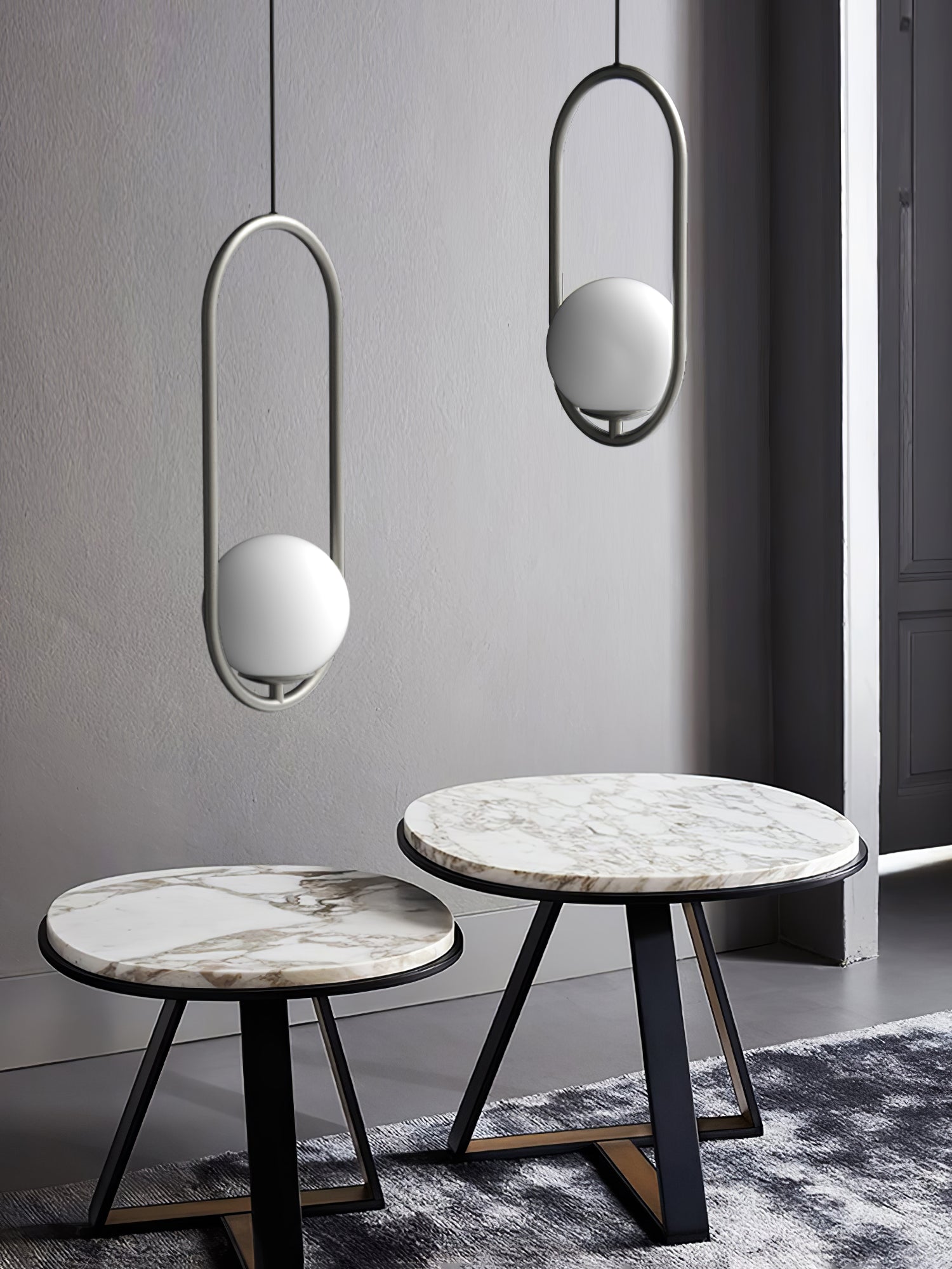 Orieria Pendant Lamp Brass Modern Ring