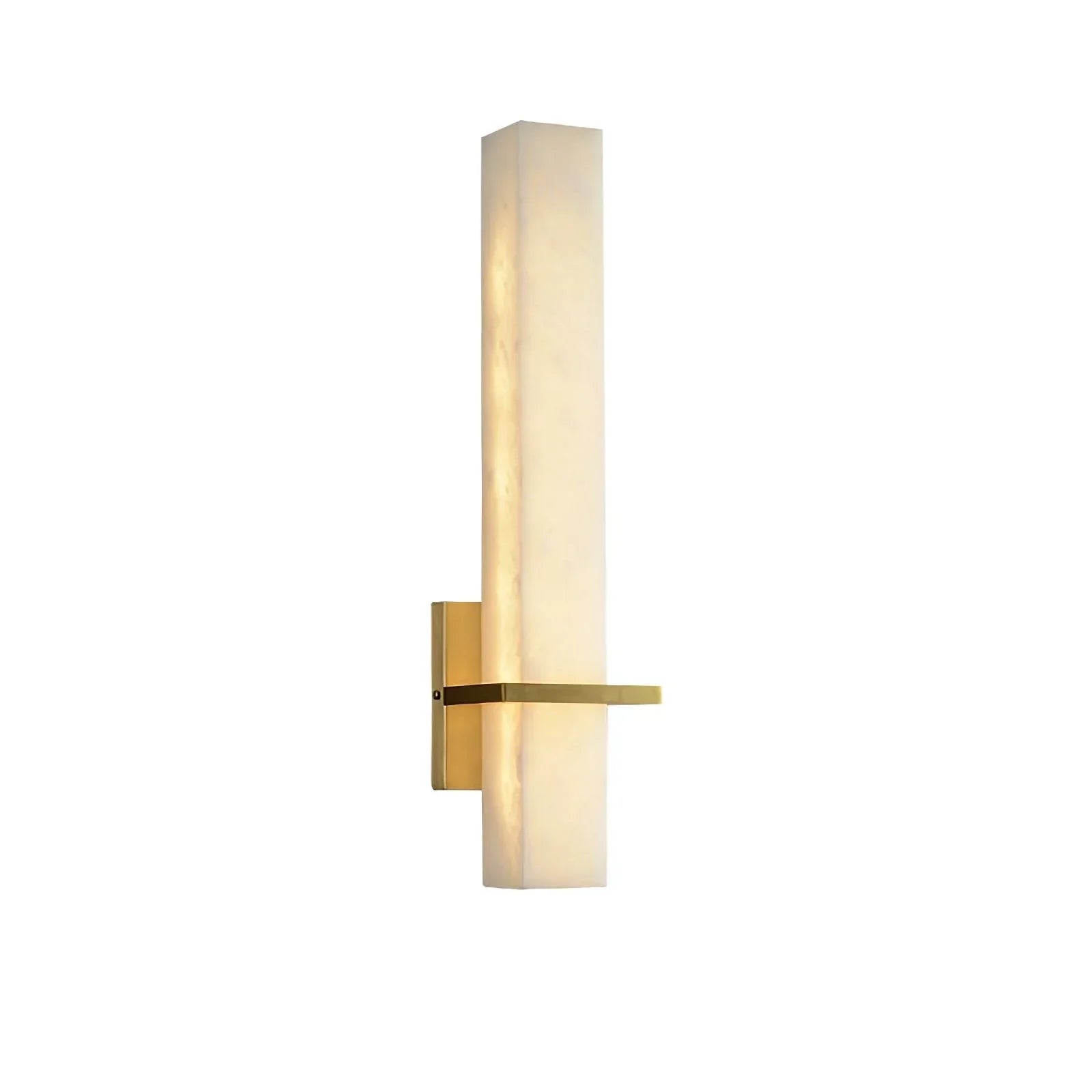 Evangeline Modern Alabaster Cuboid Wall Light