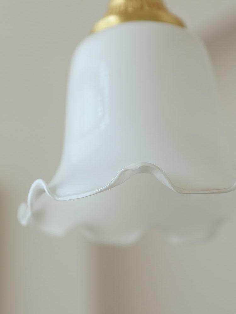 Floria Milky Flower Pendant Light