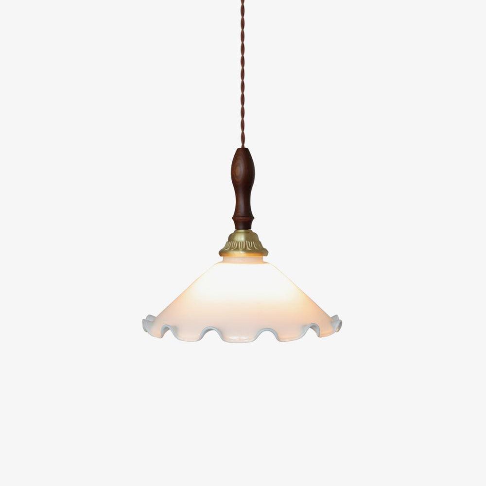 Floria Milky Flower Pendant Light