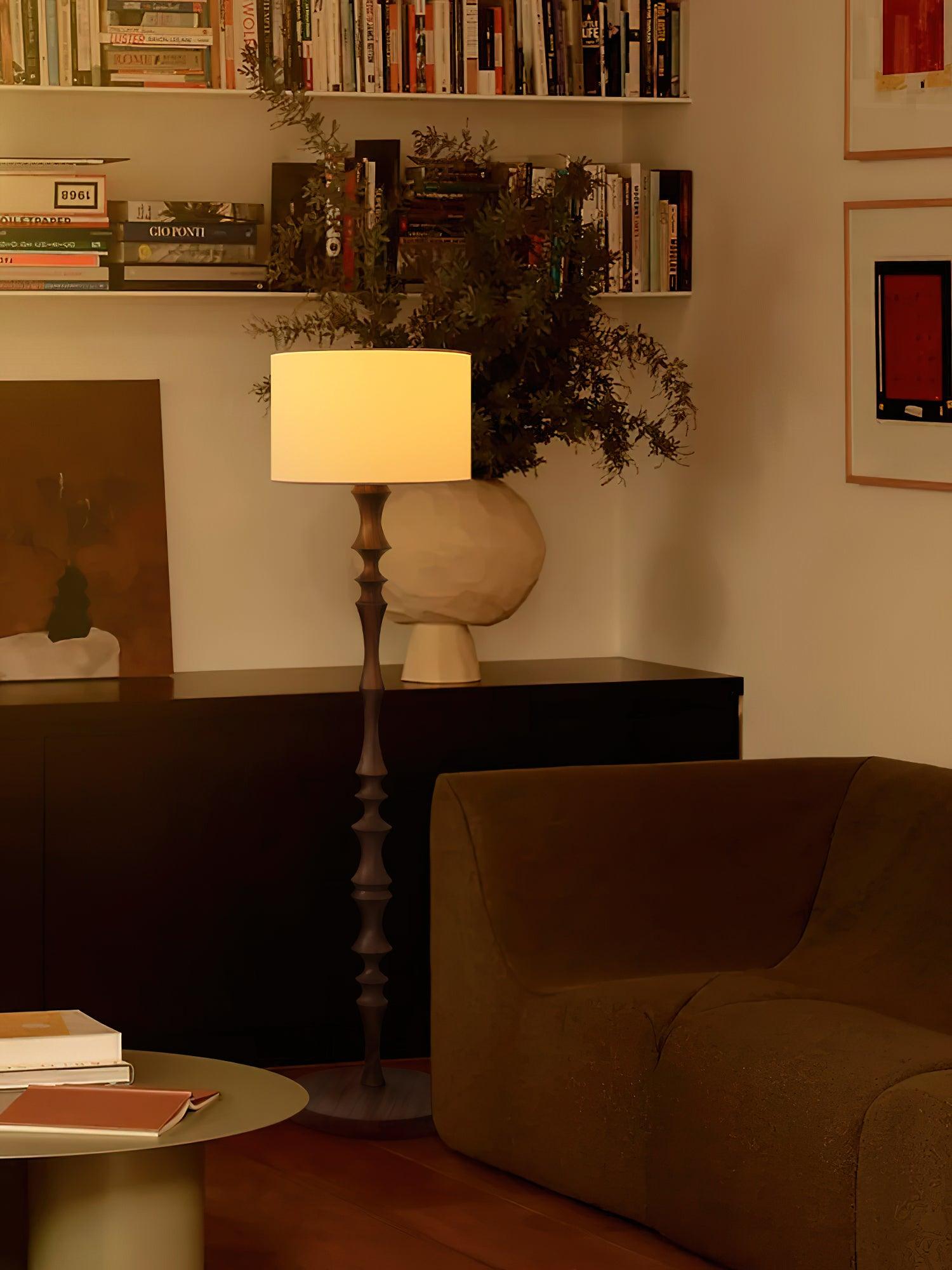 Vilten Elegant Wood Floor Lamp