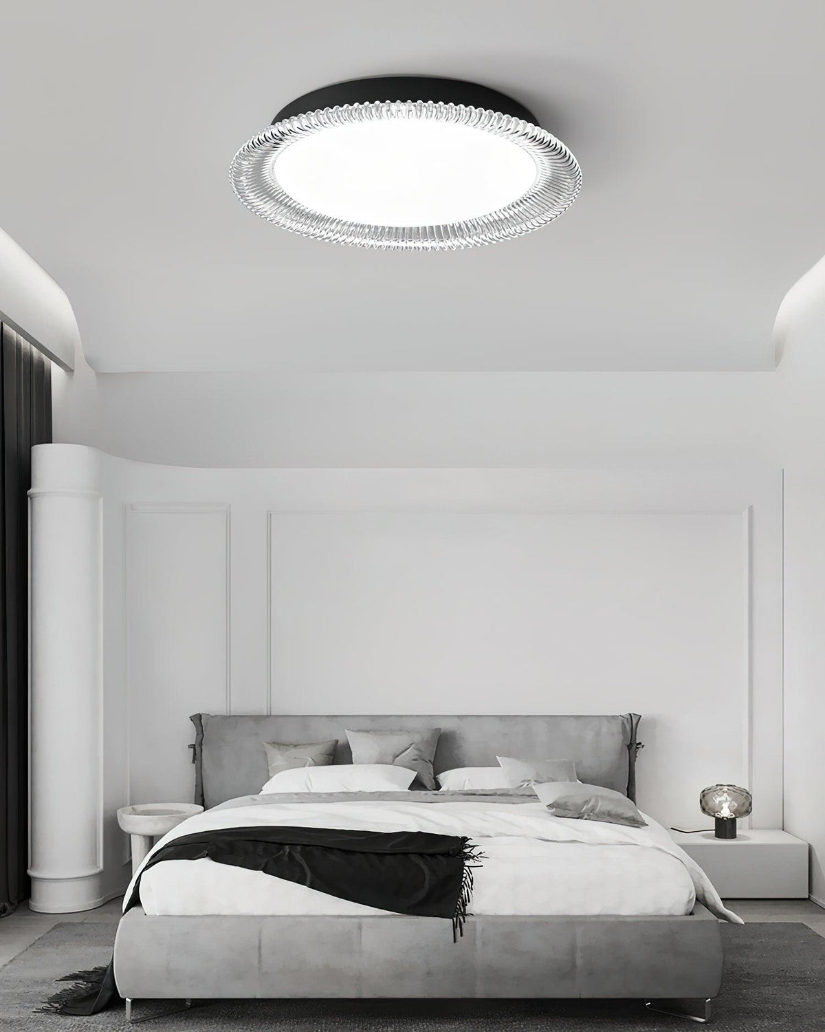 Crystaline Minimalist Aluminum Ceiling Lamp