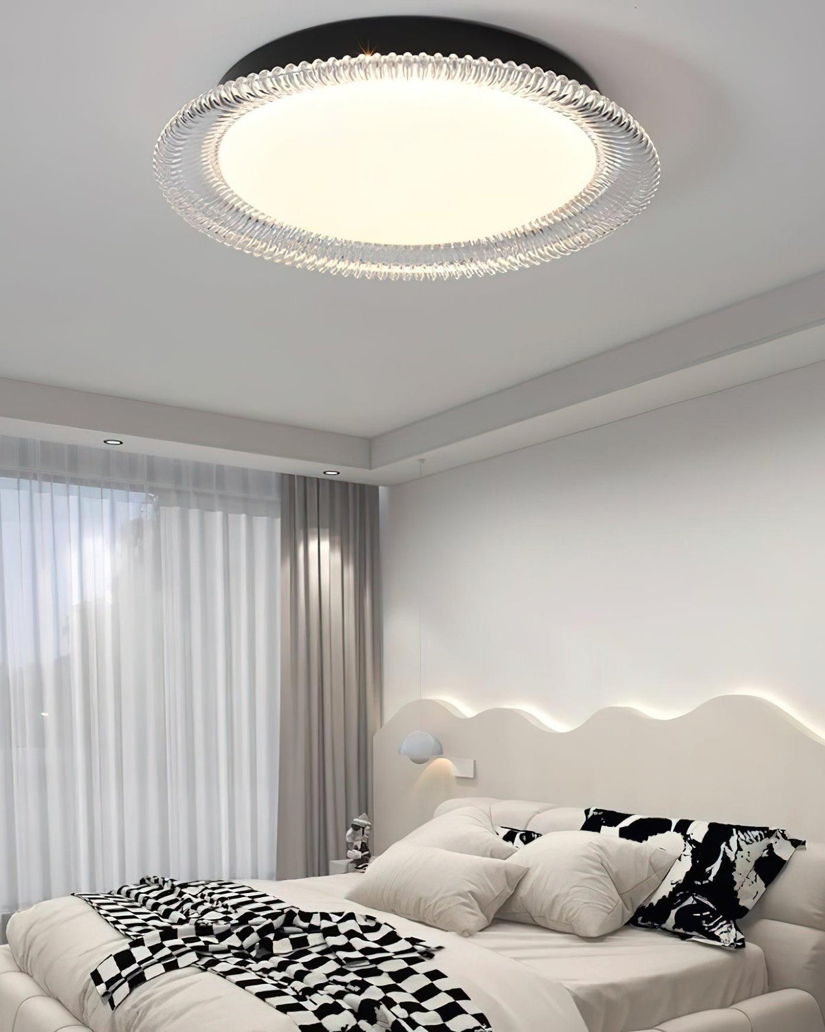 Crystaline Minimalist Aluminum Ceiling Lamp