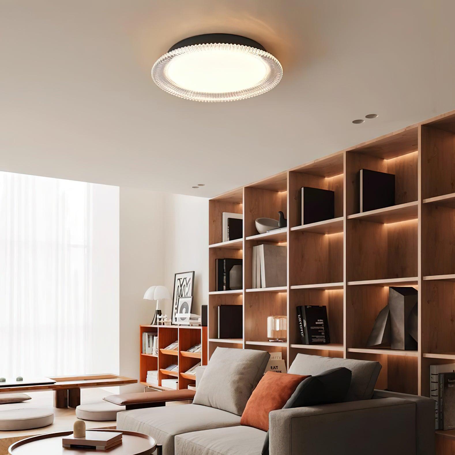 Crystaline Minimalist Aluminum Ceiling Lamp