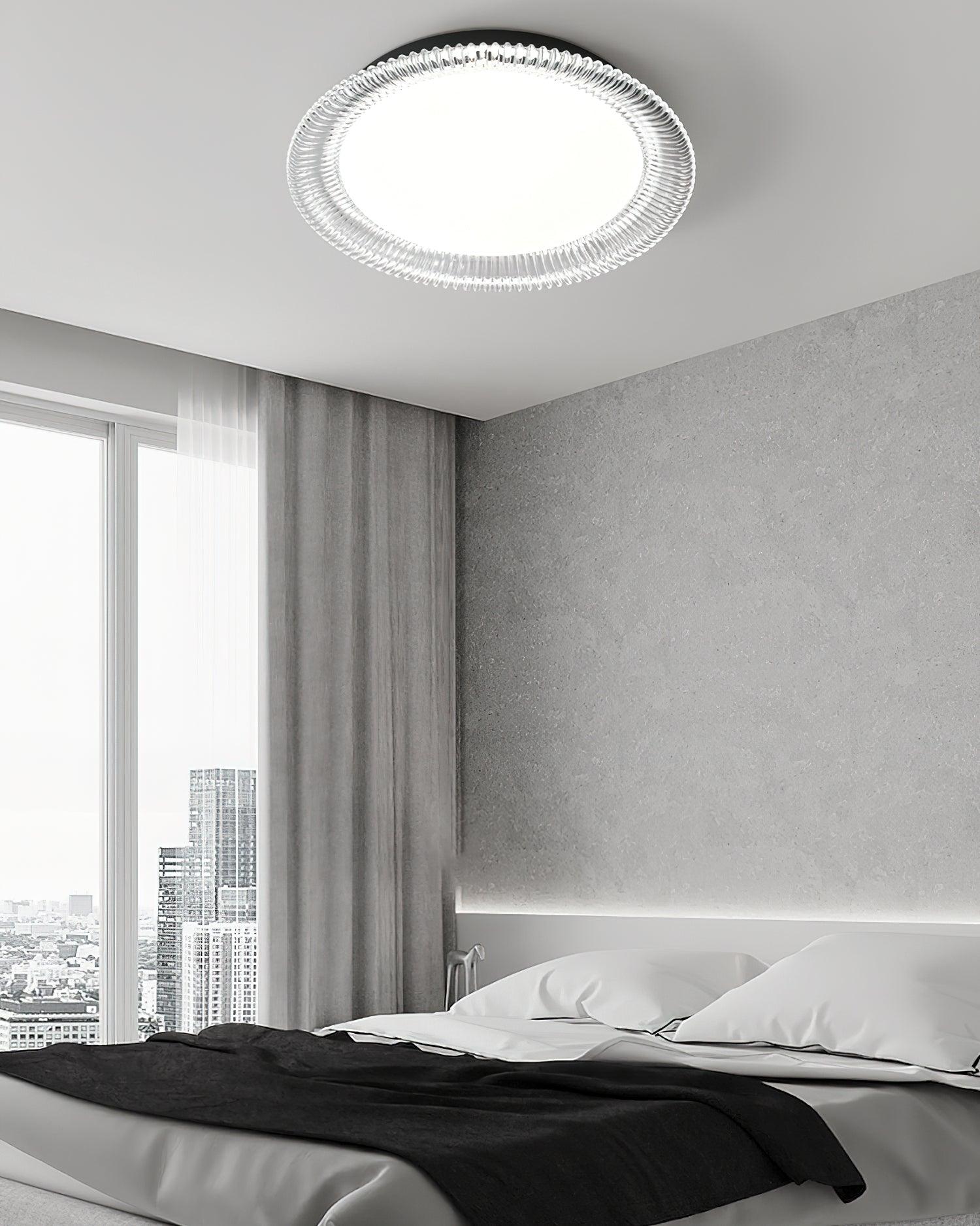 Crystaline Minimalist Aluminum Ceiling Lamp