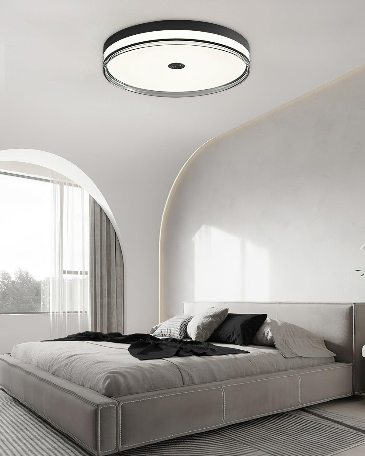 Halo Fashion Brass Ceiling Lamp