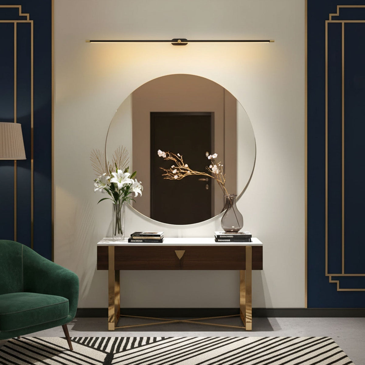 Rosevale Linear Indoor Wall Light