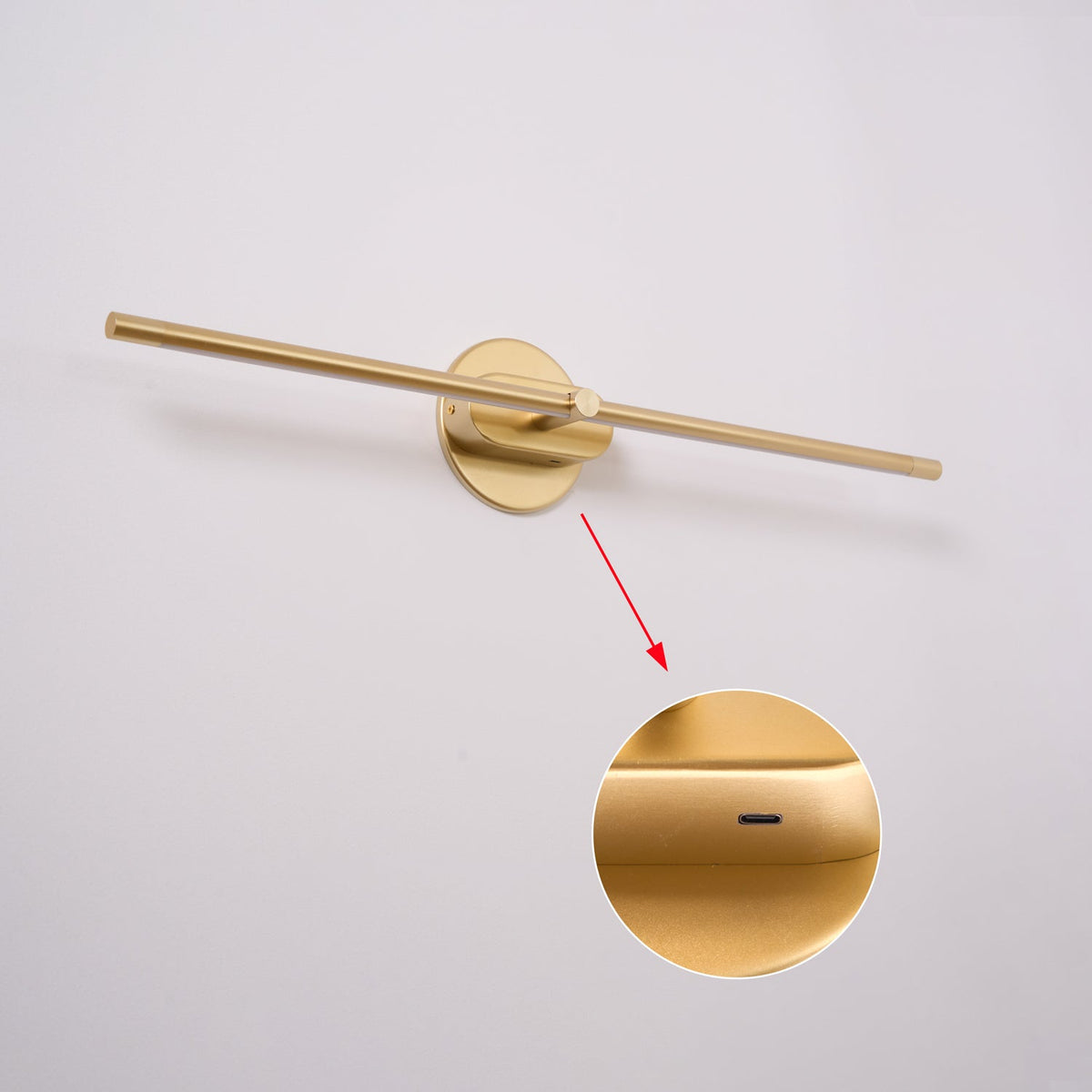 Aldershire Linear Rechargeable Indoor Wall Light
