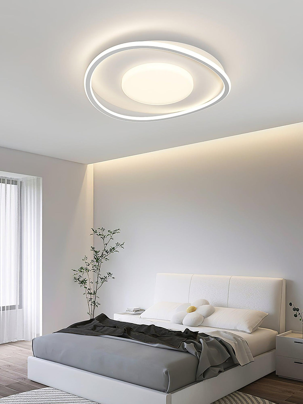 Norisiella Ceiling Lamp Minimalist Geometry LED