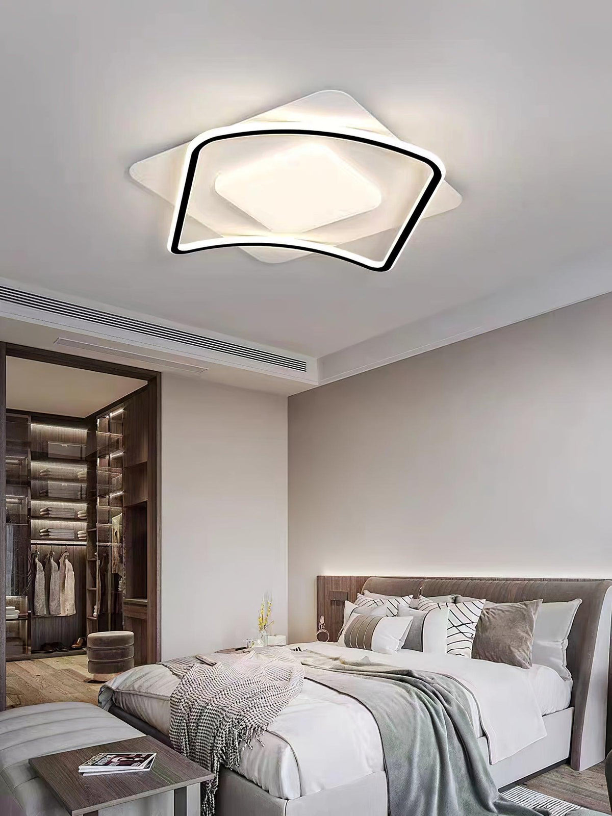 Norisiella Ceiling Lamp Minimalist Geometry LED