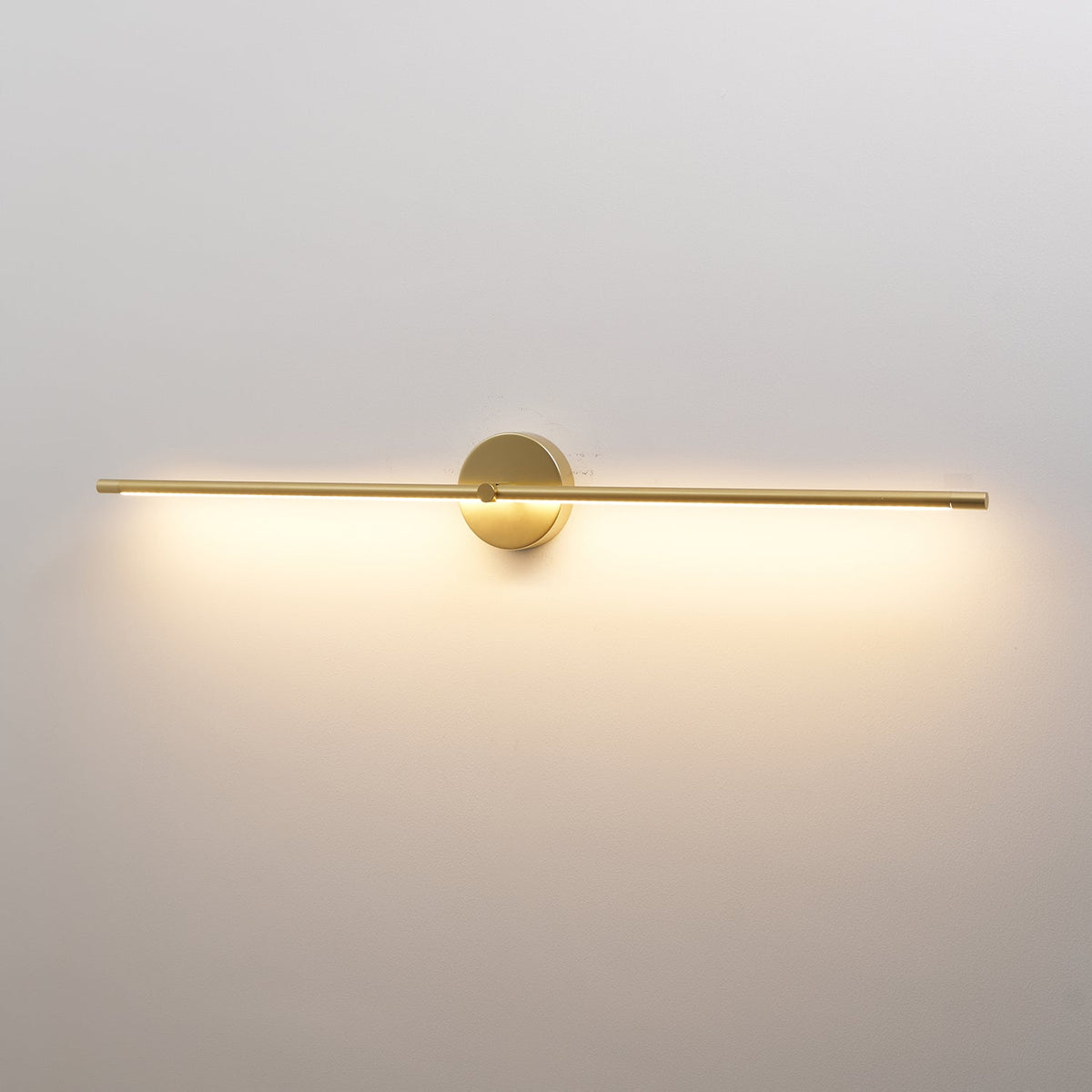 Wall Lamp Minimalist Linear Rod Double End Accent Modern Style - Neutral Decor