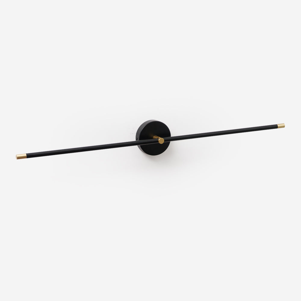Wall Lamp Minimalist Linear Rod Double End Accent Modern Style - Neutral Decor