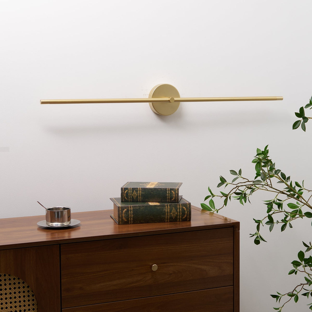 Wall Lamp Minimalist Linear Rod Double End Accent Modern Style - Neutral Decor