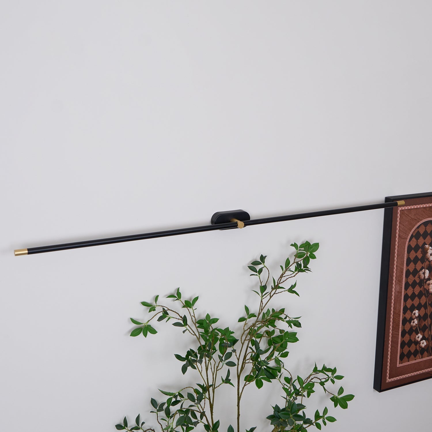 Flano Minimalist Linear Rechargeable Wall Lamp - Neutral Decor