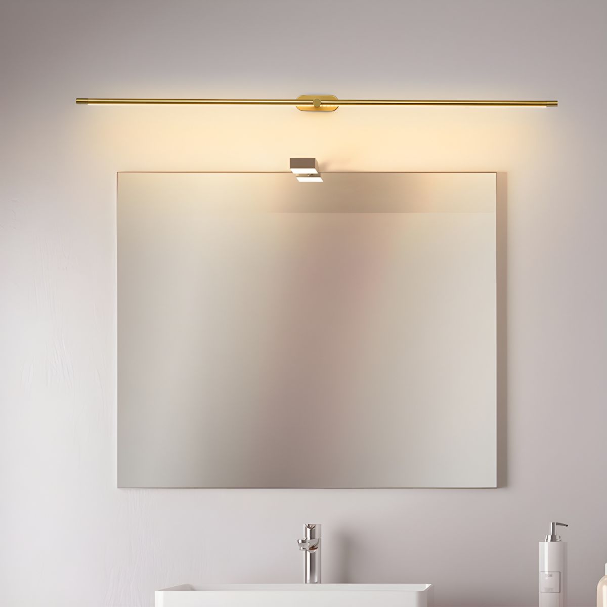 Flano Minimalist Linear Rechargeable Wall Lamp - Neutral Decor