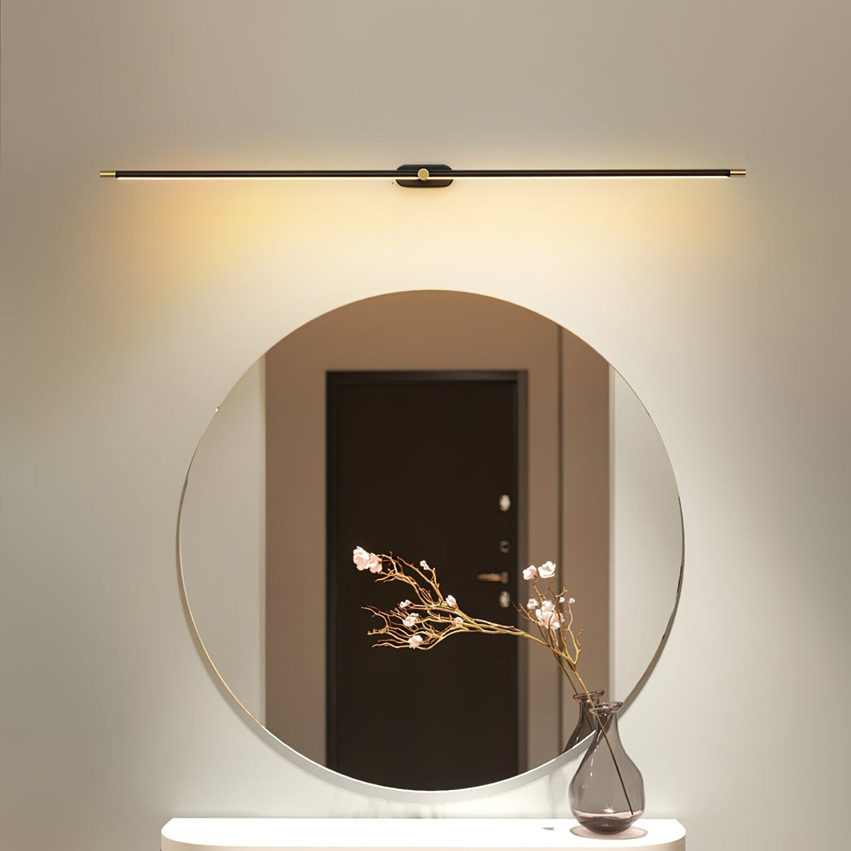 Flano Minimalist Linear Rechargeable Wall Lamp - Neutral Decor