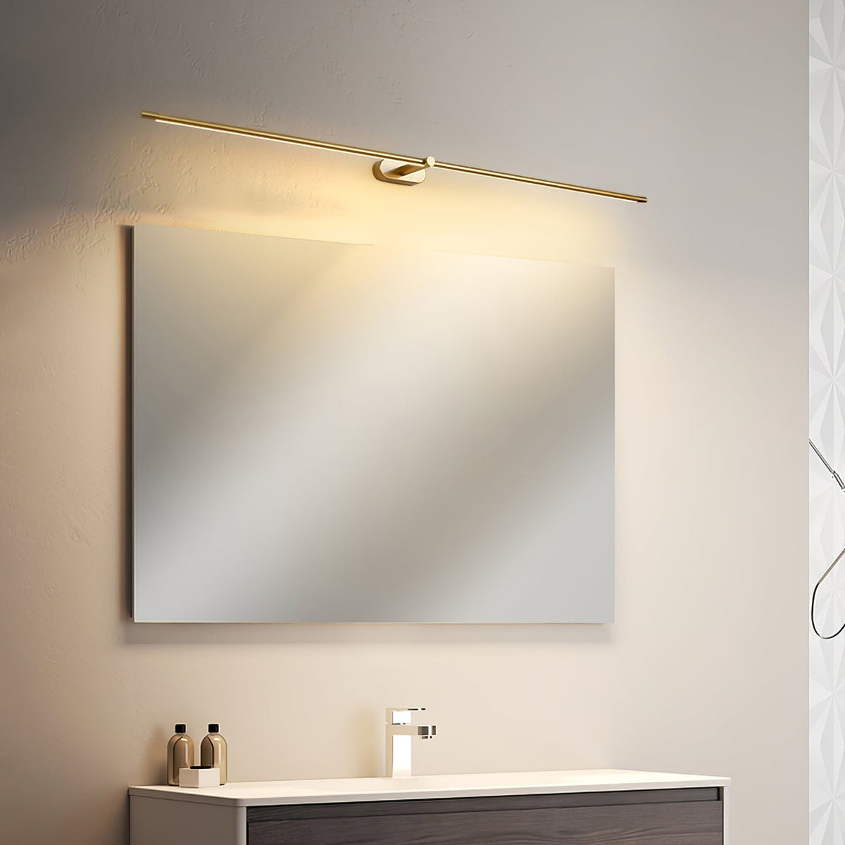 Flano Minimalist Linear Rechargeable Wall Lamp - Neutral Decor