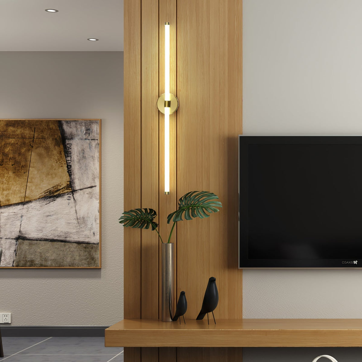Orelalenne Classic Minimalist Vertical Sconce Wall lamp