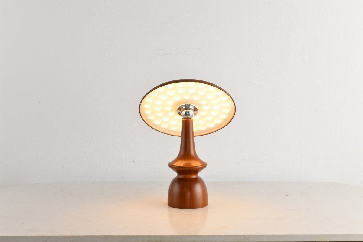 Orbis Vintage Wood Table Lamp