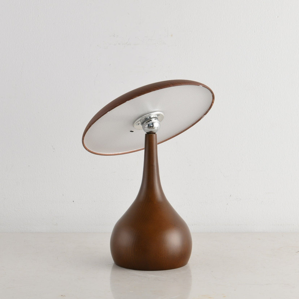 Orbis Vintage Wood Table Lamp