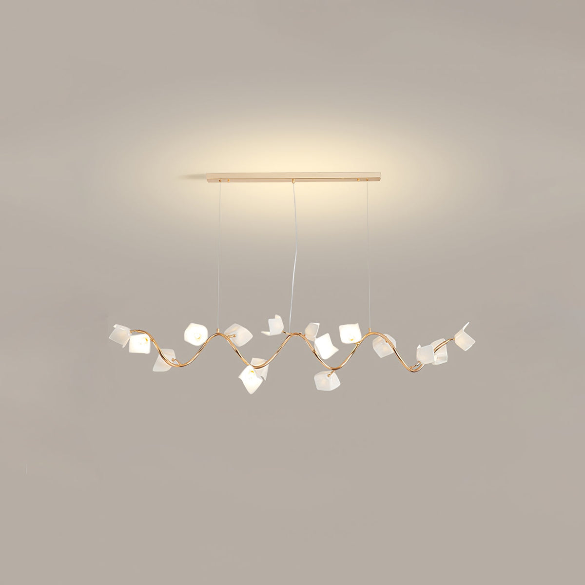 Arthearae Postmodern Luxury Flora Ceramics Chandelier