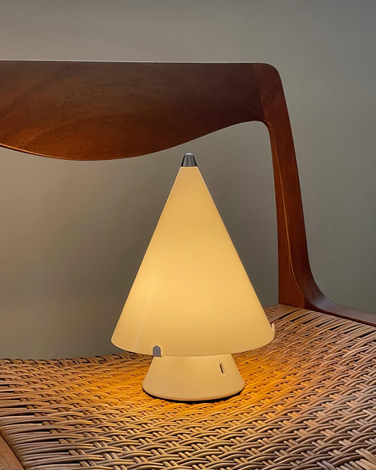 Lrtvin Minimalist Glass Table Lamp