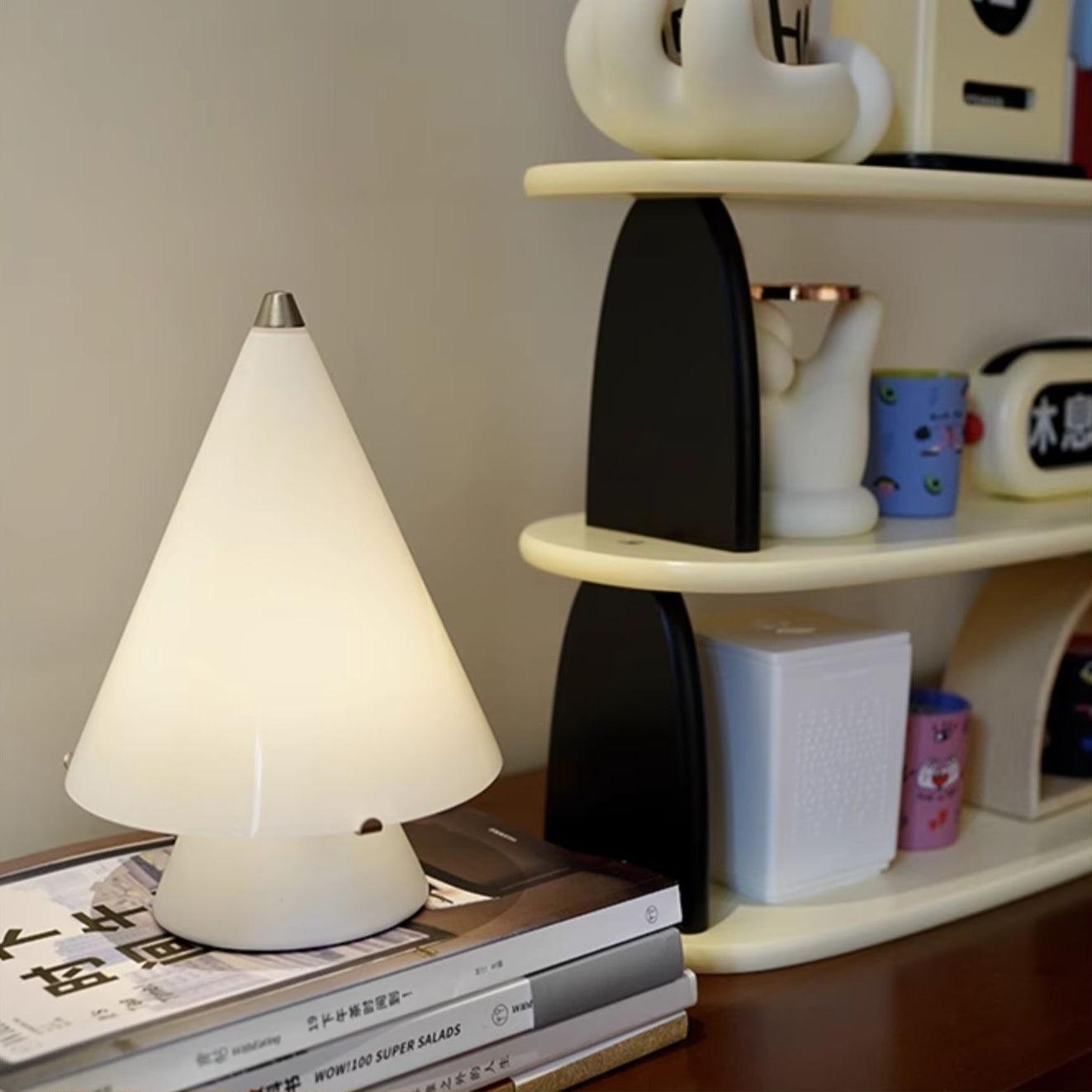 Lrtvin Minimalist Glass Table Lamp