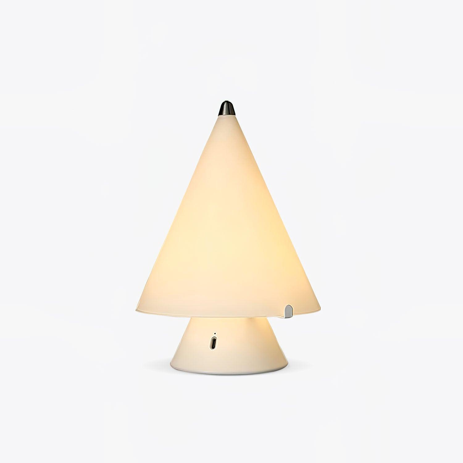 Lrtvin Minimalist Glass Table Lamp