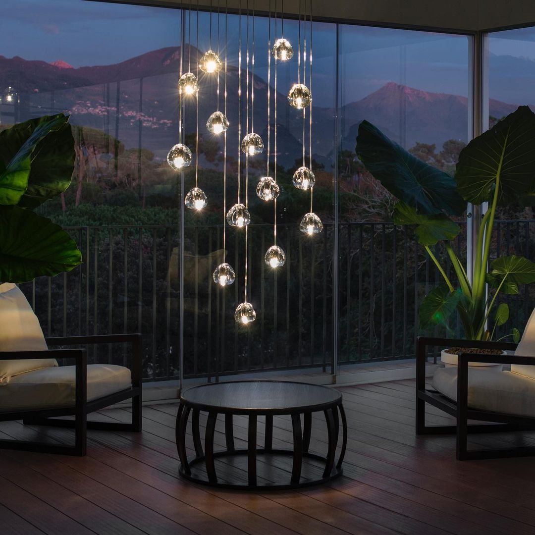 Gevlin Postmodern Luxury Cherry Crystal Pendant Lamp